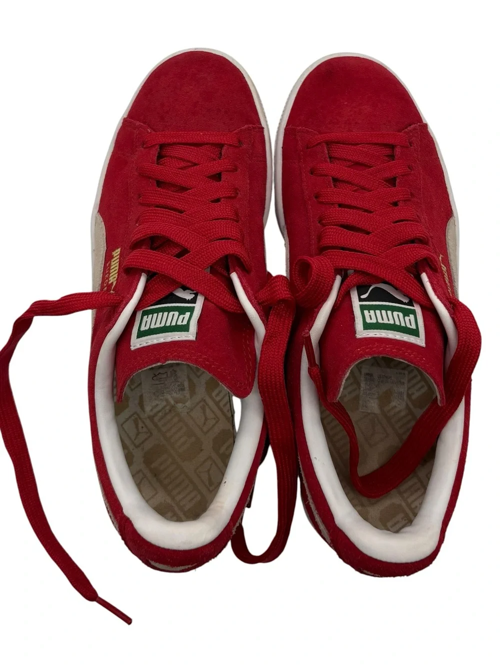 Puma Suede Classic Shoes size 7.5 Women’s Red Sneaker